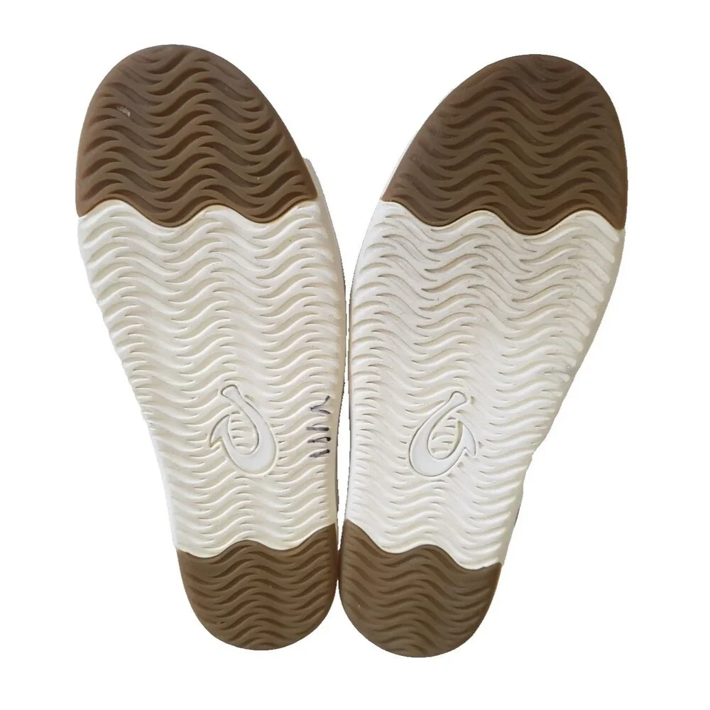 OLUKAI Kakaha Convertible Leather Slip-On Loafers Fox Tan Men's Size 10